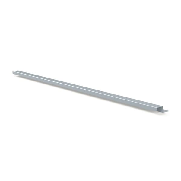 Dripping Shield, 1 in. H x 42 in. W x 3 in. L, Steel, Stainless Steel